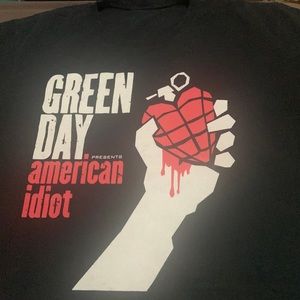 Green day t-shirt.